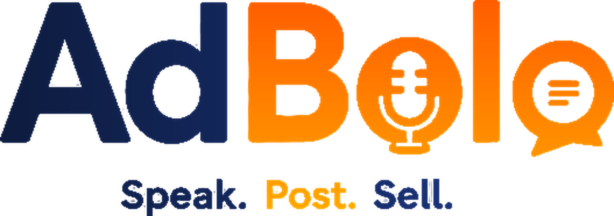 adbolo — Speak. Post. Sell.